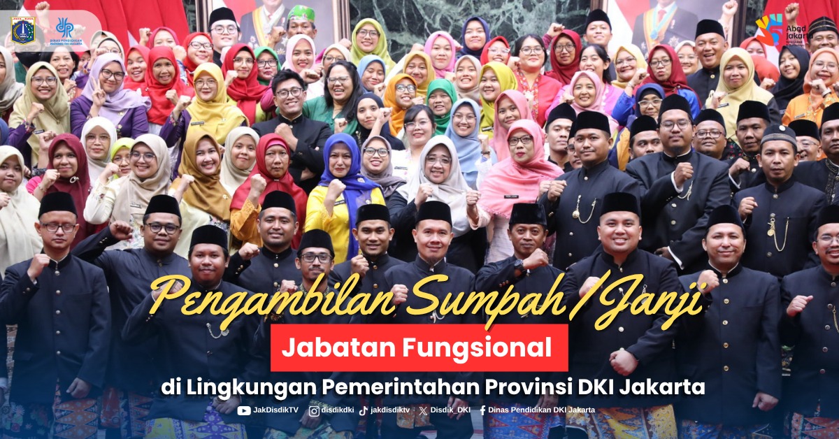 Pengambilan Sumpah Janji Jabatan Fungsional di Lingkungan Pemerintahan Jakarta